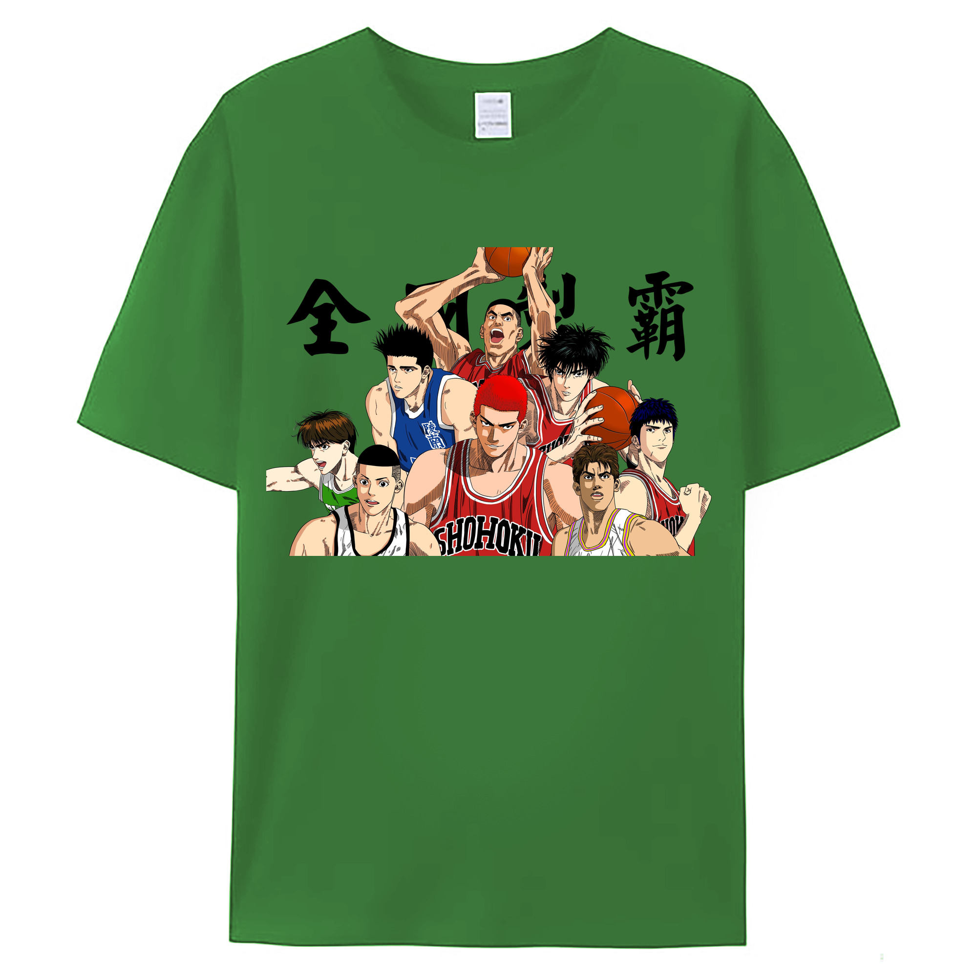 （画像用） SLAM DUNK／スラムダンク レディースカジュアルプリントTシャツ（綿100％）